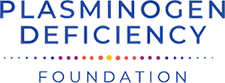Plasminogen Deficiency Foundation logo